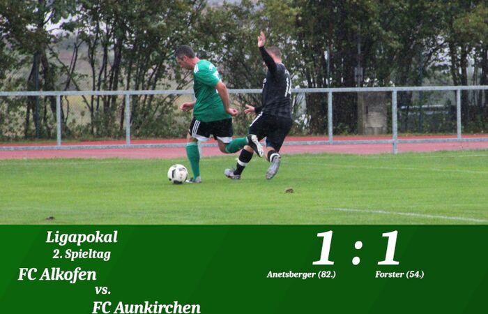 Ligapokal: Bitterer Nachmittag für Aunkirchen